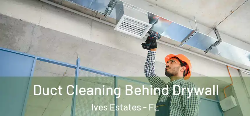 Duct Cleaning Behind Drywall Ives Estates - FL