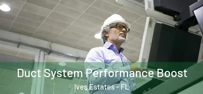 Duct System Performance Boost Ives Estates - FL