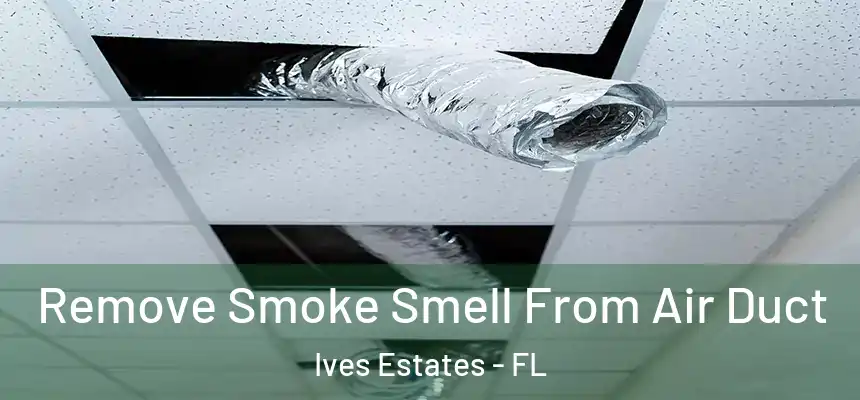 Remove Smoke Smell From Air Duct Ives Estates - FL